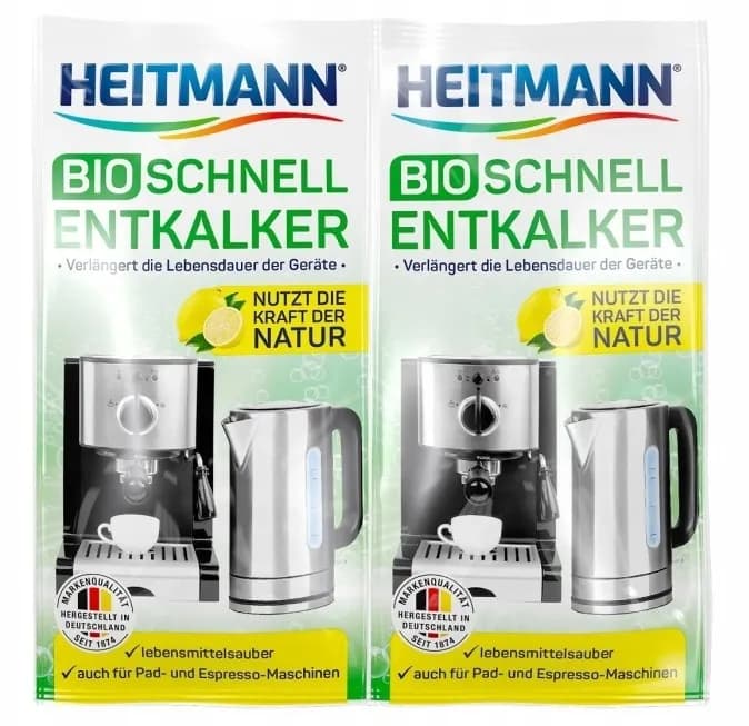 Odkamieniacz HEITMANN 2x25g BIO-FAST saszetka