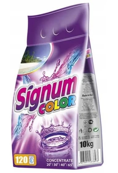 Proszek do prania SIGNUM Color 10kg 120 prań