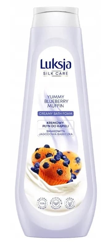 Płyn do kąpieli LUKSJA 900ml BLUEBERRY MUFFIN