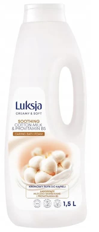 Płyn do kąpieli LUKSJA 1.5L COTTON