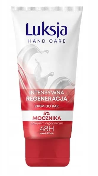 Krem do rąk LUKSJA 50ML 5% MOCZNIKA intensywna regeneracja
