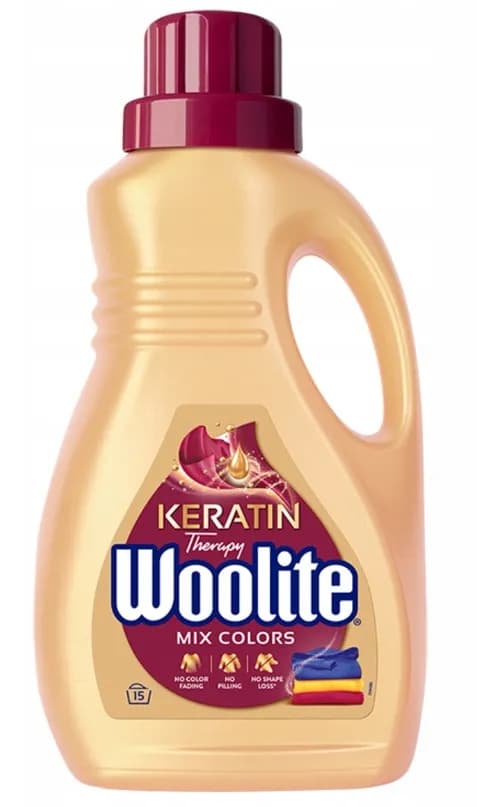 Płyn do prania WOOLITE PERŁA 0,9l Do Kolorowych Tkanin Z Keratyną
