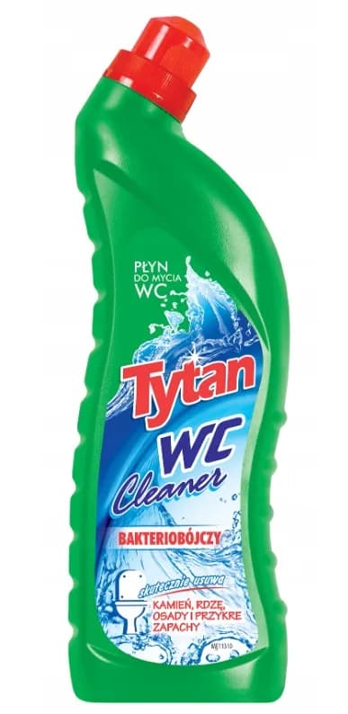 Płyn do toalet TYTAN 700g Zielony    