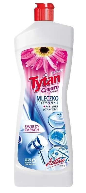 Mleczko do czyszczenia TYTAN 900g FLOWER