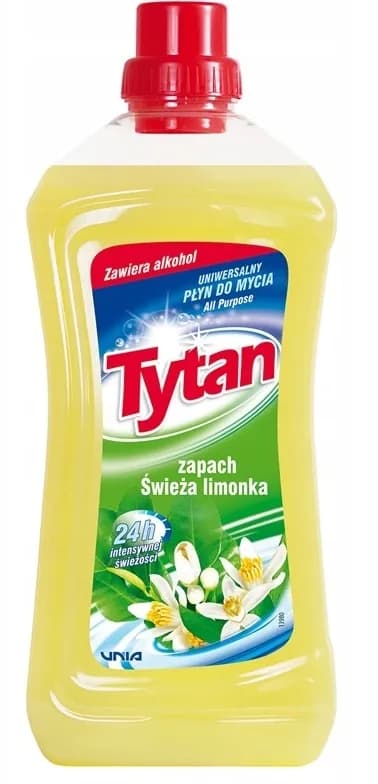 Płyn do czyszczenia TYTAN 1L ŚWIEŻA LIMONKA