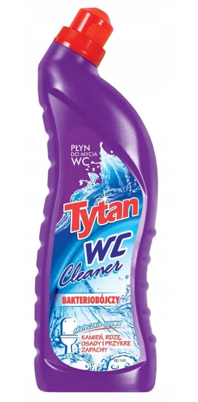 Płyn do toalet TYTAN 700g Fioletowy