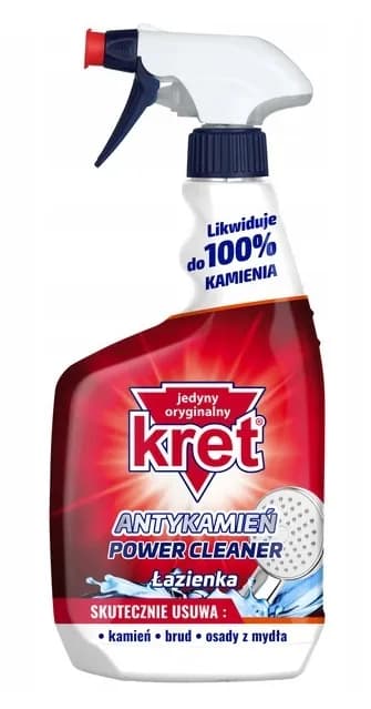 Płyn do czyszczenia KRET 620ml ANTYKAMIEŃ