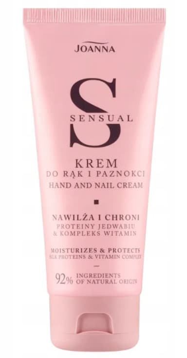 Krem do rąk JOANNA SENSUAL 100ml PROTEINY JEDWABIU