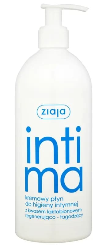 Płyn do higieny intymnej ZIAJA 500ml Z KWAS LAKTOZOWY z dozownikiem