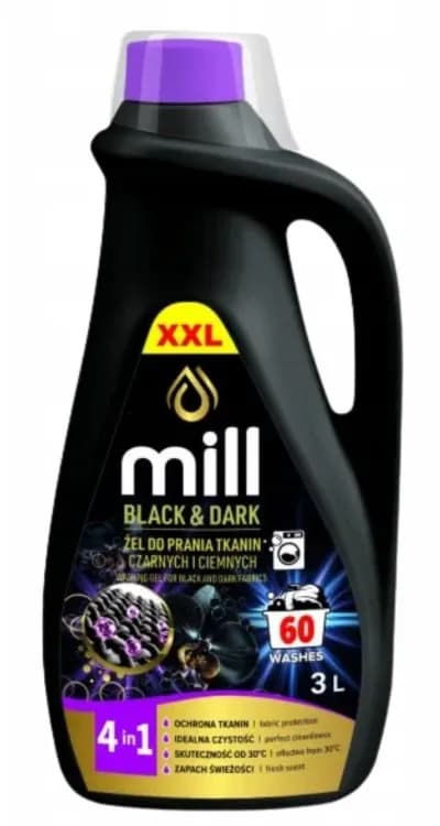 Żel do prania MILL 3L Black & Dark