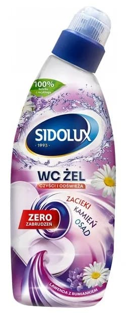 Żel do toalet SIDOLUX 700ml Lawenda & Rumianek