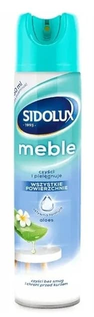 Spray czyszczący do mebli SIDOLUX 350ml XXL ALOES