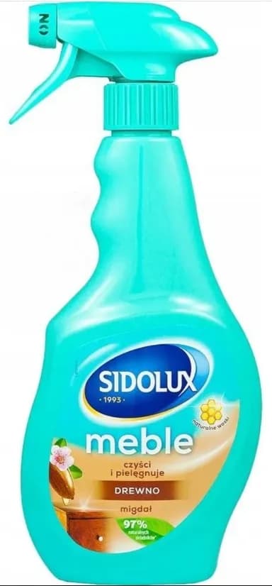 MEBLE SPRAY SIDOLUX 400ml MIGDAŁ triger