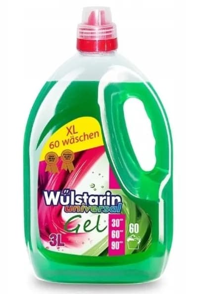 Żel do prania WULSTARIN 3L Uniwersal 60 Prań