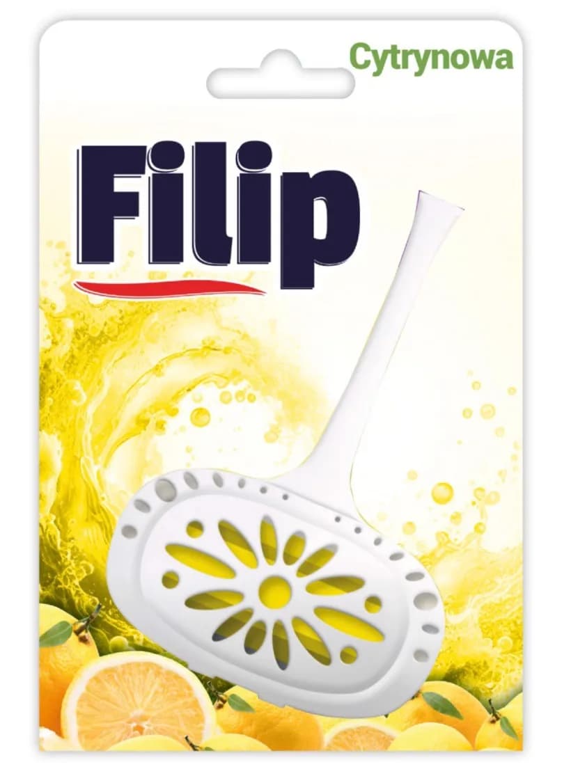 Zawieszka do WC FILIP 40g Cytryna Żółty