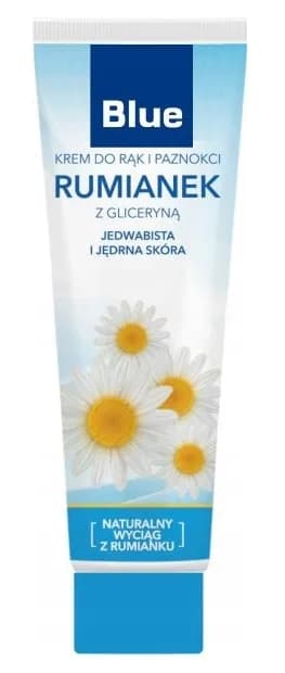 Krem do rąk BLUE 100ml +10% GLICERYNA-RUMIANEK