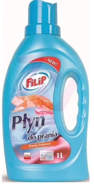 Płyn do prania FILIP 1l Tkaniny Kolorowe