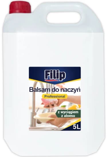 Płyn do mycia naczyń FILIP 5L PROFESSIONAL BALSAM  z wyciągiem z aloesu