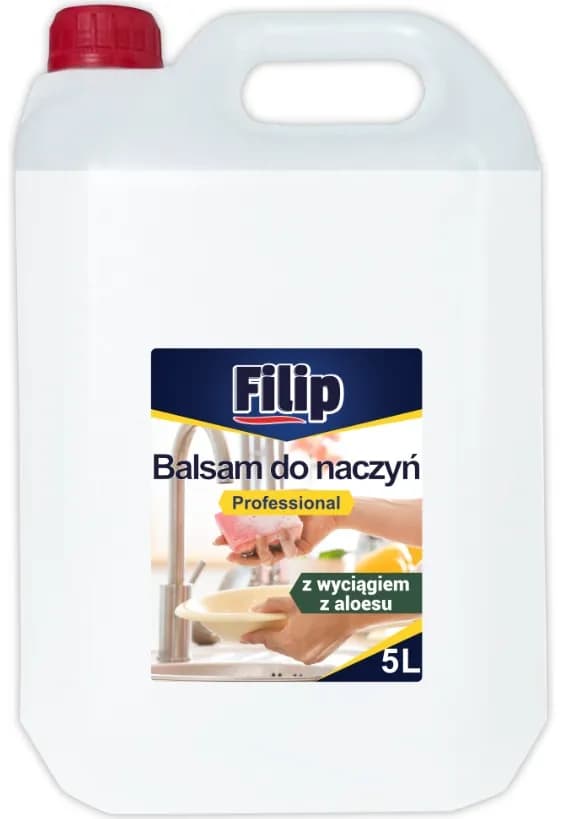 Płyn do mycia naczyń FILIP 5L PROFESSIONAL BALSAM  z wyciągiem z aloesu