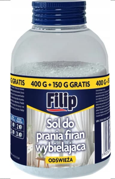 SÓL DO PRANIA FIRAN FILIP 400g+150g