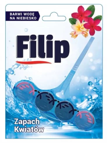 Zawieszka do WC FILIP 45g barwiąca zapach kwiatów