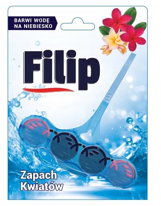 Zawieszka do WC FILIP 45g Barwiąca Kwiatowy