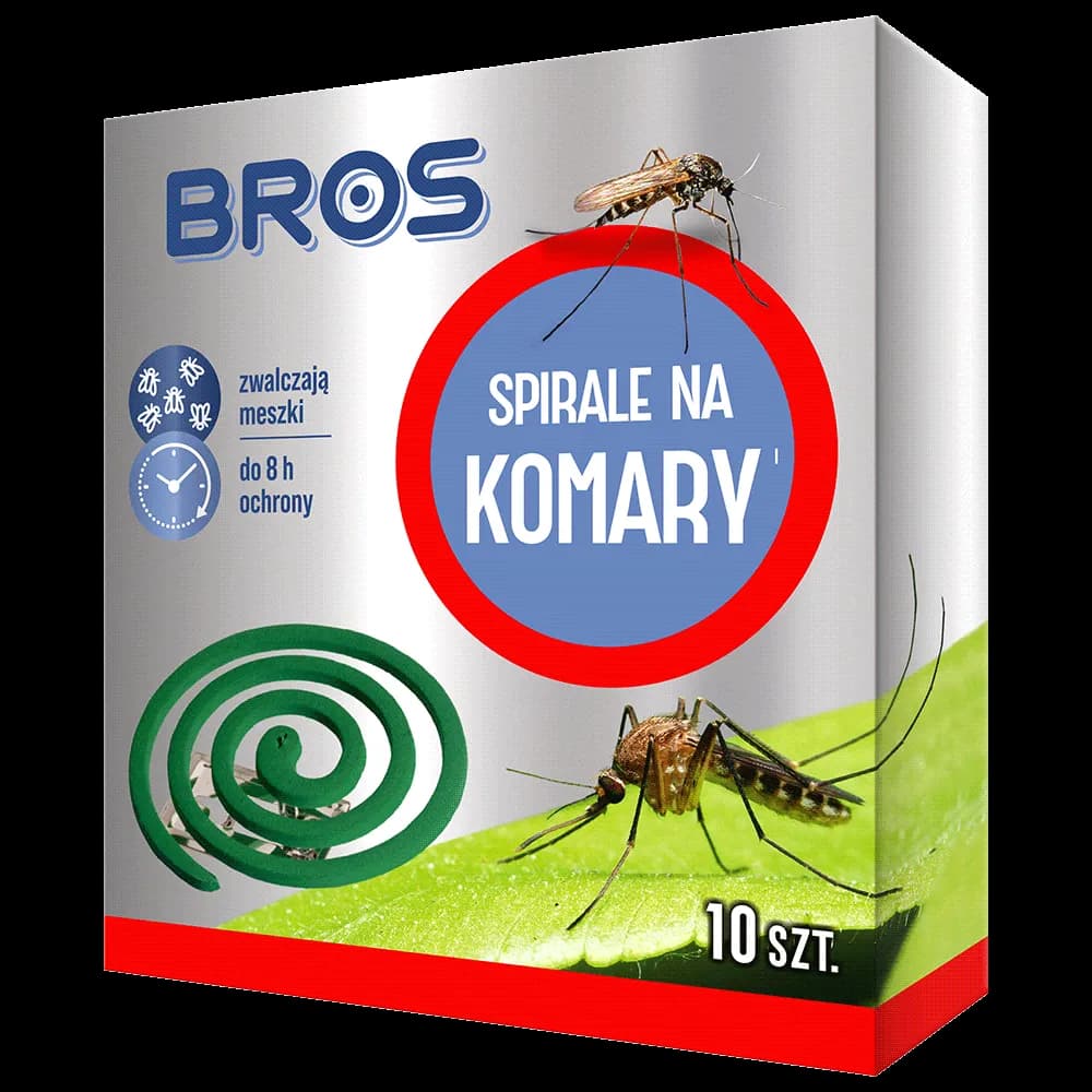 BROS Spirale na komary (10 sztuk)
