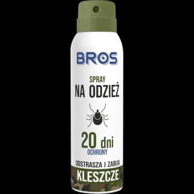 BROS Spray na odzież przeciwko kleszczom 90 ml 