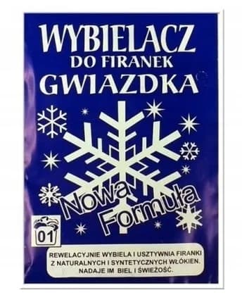 WYBIELACZ DO TAKANIN 30g GWIAZDKA