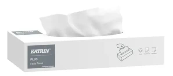 Chusteczki kosmetyczne KATRIN 100 szt. WHITE
