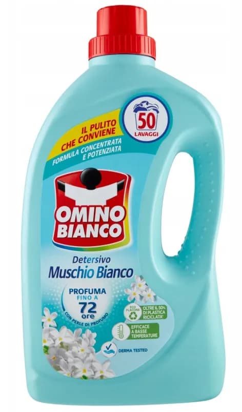Płyn do prania OMINO BIANCO 2l Muschio Bianco Białe Piżmo