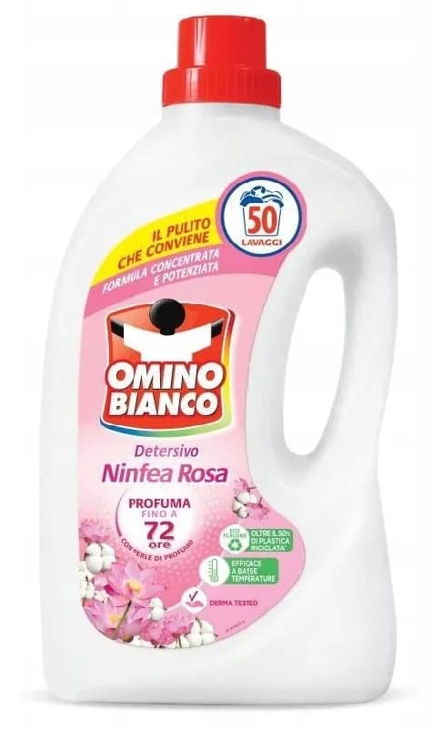 Płyn do prania OMINO BIANCO 2l Ninfea Rosa Kwiatowy