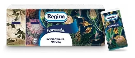 Chusteczki higieniczne REGINA 10x10 HARMONIA 4-warstwowe