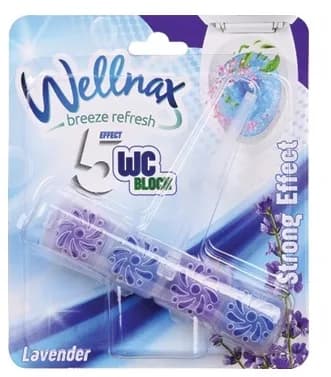 Kostka do WC WELLNAX Lavenda 50g