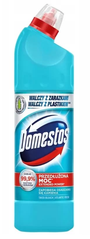 Płyn do toalet DOMESTOS 700ml ATLANTIC niebieski