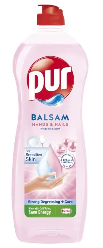 Płyn do mycia naczyń PUR 750ml SEKRETY PIELĘGNACJI HANDS&NAILS
