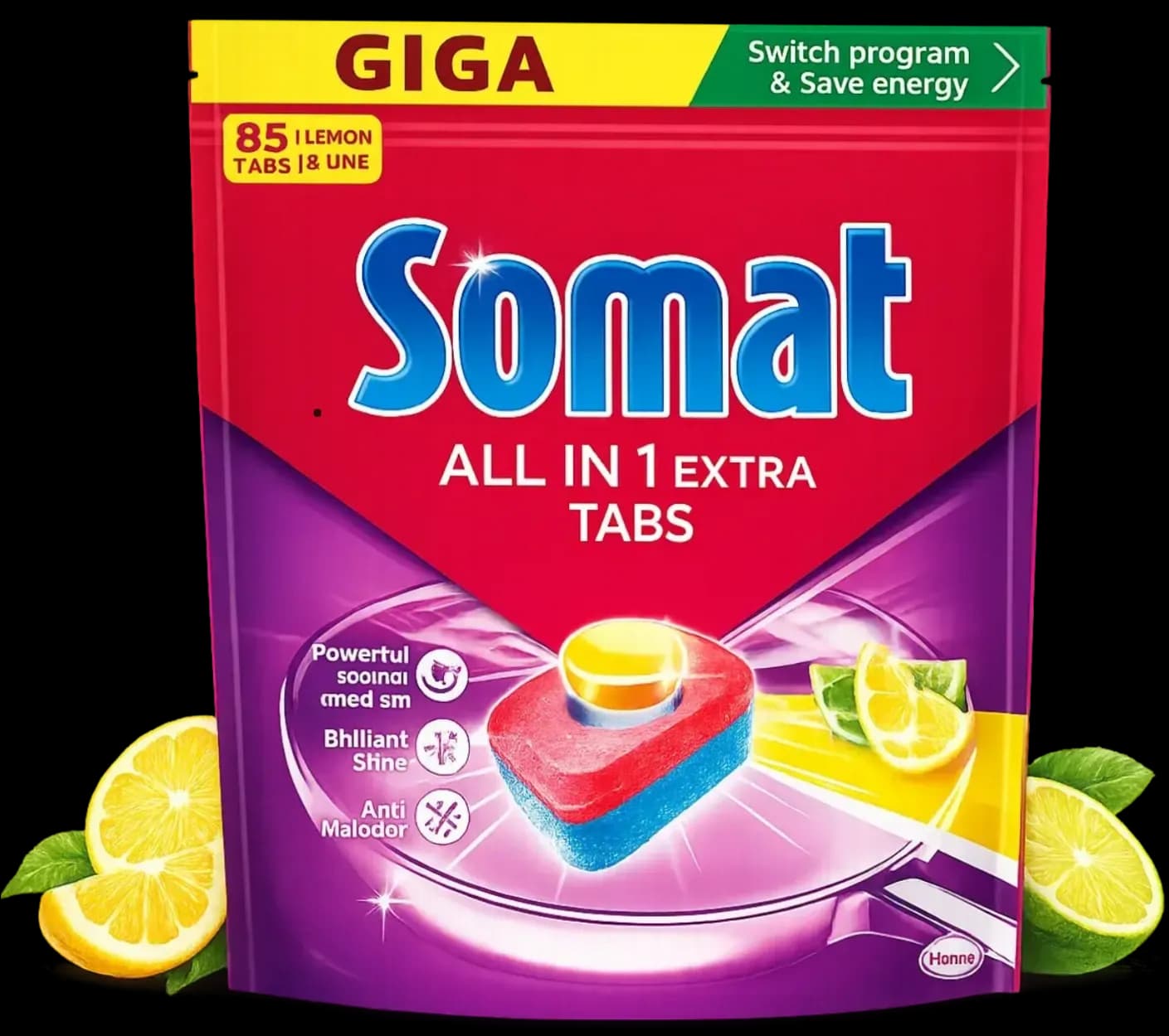 Tabletki do zmywarki Somat All in One Extra Lemon (85szt)