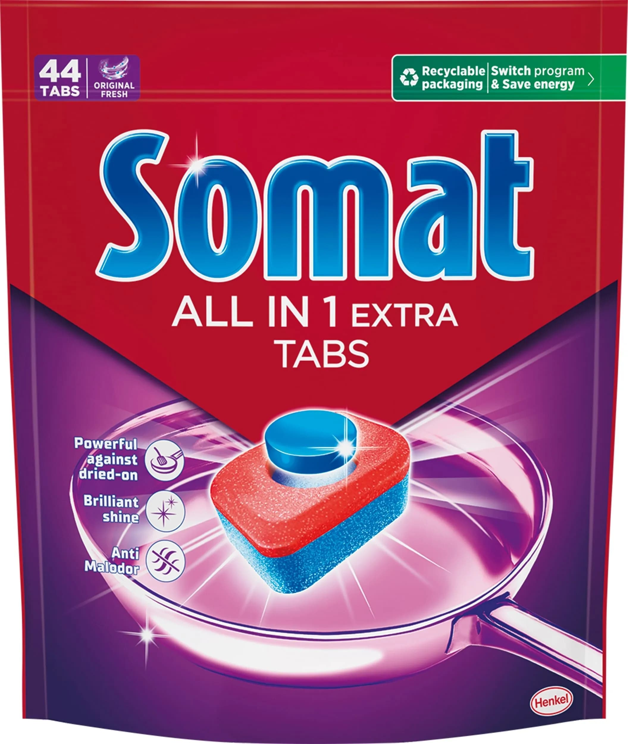 Tabletki do zmywarki SOMAT All in One Extra (44szt)