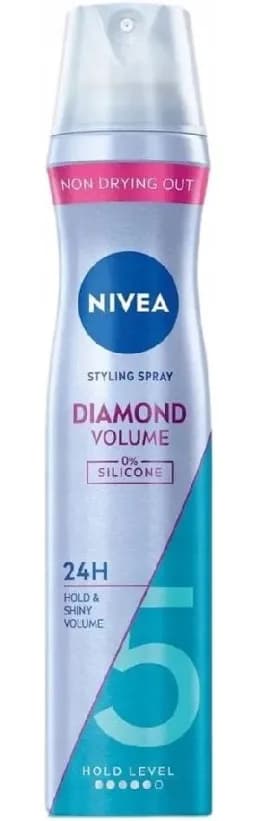 Lakier do włosów NIVEA 250ml Diamond Volume 5