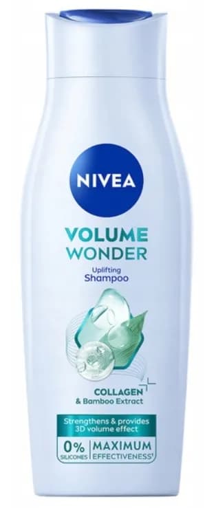Szampon do włosów NIVEA 400ml VOLUME&STRENGTH ZWIĘKSZENIE OBJĘTOŚCI