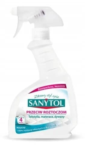 Płyn czyszczący SANYTOL 300ml NA ROZTOCZA SPRAY