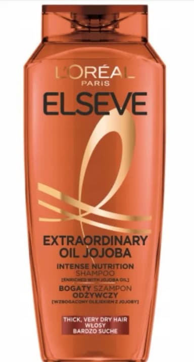 Szampon do włosów ELSEVE L'OREAL PARIS Extraordinary Oil Magiczna Moc Olejków 400ml Szampon do włosów ELSEVE L'OREAL PARIS Extraordinary Oil Magiczna Moc Olejków 400ml
