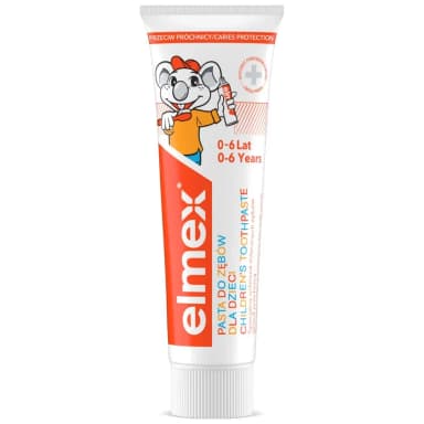 Pasta do zębów ELMEX dla dzieci 1-6 Lat z aminofluorkiem 50ml Pasta do zębów ELMEX dla dzieci 1-6 Lat z aminofluorkiem 50ml