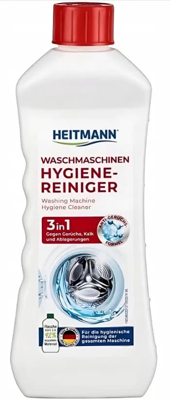 Płyn do czyszczenia Pralek HEITMANN 250ml 3w1