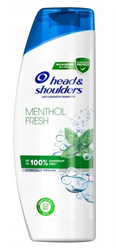 Szampon do włosów HEAD&SHOULDERS 400ml MENTOL REFRESH Szampon do włosów HEAD&SHOULDERS 400ml MENTOL REFRESH