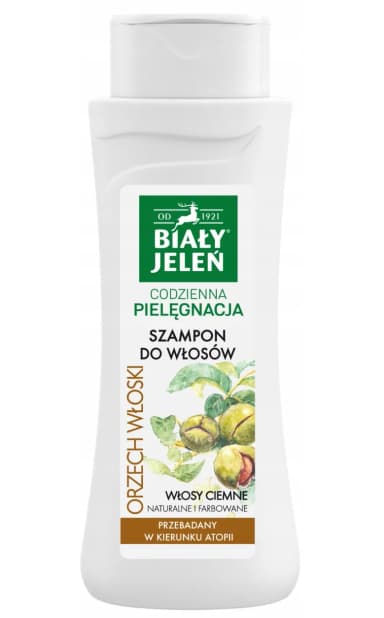 Szampon do włosów BIAŁY JELEŃ Orzech Włoski 300ml Szampon do włosów BIAŁY JELEŃ Orzech Włoski 300ml