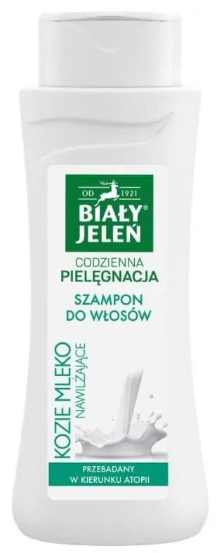 Szampon do włosów BIAŁY JELEŃ 300ml kozie mleko Szampon do włosów BIAŁY JELEŃ 300ml kozie mleko
