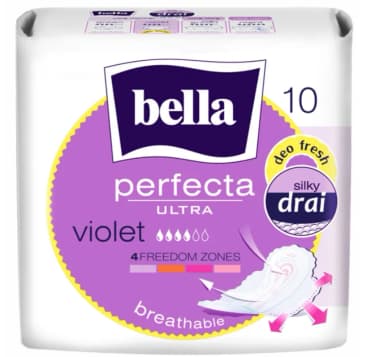 Podpaski BELLA PERF.DEO FRE VIOLET"10 Podpaski BELLA PERF.DEO FRE VIOLET"10