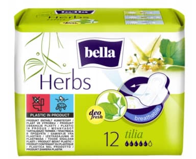 Podpaski BELLA HERBS`12 TILIA Z KWIATEM ! Podpaski BELLA HERBS`12 TILIA Z KWIATEM !