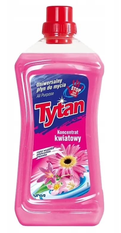 Płyn do czyszczenia TYTAN 1L KWIATOWY